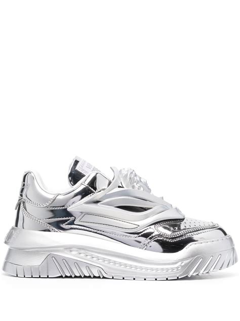 versace odissea silver|Versace odissea sneakers.